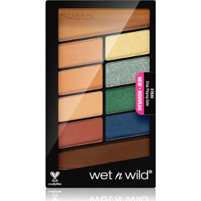 Wet n wild Kolor Icon 10 Pan - Paleta cieni do powiek 8 g Stop Bezpieczna gra