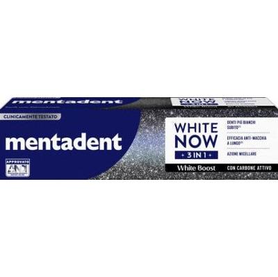 Mentadent White Now 3w1 z aktywnym węglem 75 ml