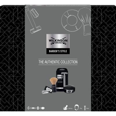 Wilkinson Wilkinson Premium Classic Autentyczna maszyna do zbierania + maszynki do golenia + szczotka + mydło