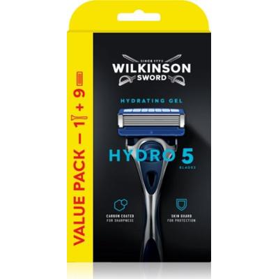 Wilkinson sword Zestaw Hydro 5 - Maszynka do golenia z jedną główką + końcówka wymienna (8 sztuk)