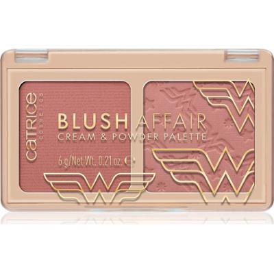 Catrice Duet Wonder Woman blush kolor 020 Mocne Razem 6 g