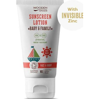 Woodenspoon Balsam ochronny do ciała dla dzieci i rodziny SPF 50 - Pojemność: 150 ml
