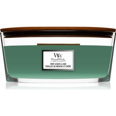 Liście mięty Woodwick i zapach dębu - 16 oz