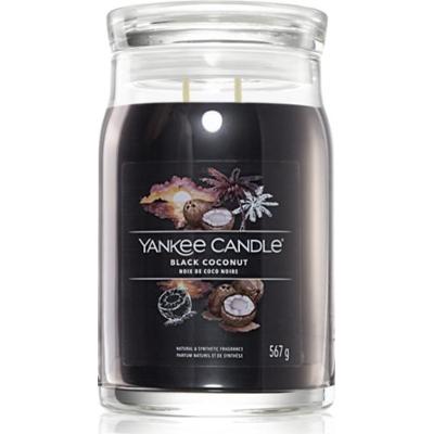 Czarna świeca kokosowa Yankee Candle Signature (czarny kokos) – 567,0 g