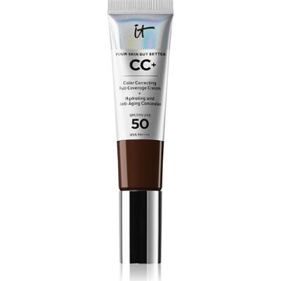 IT Cosmetics Your Skin But Better CC+ Podkład o pełnym kryciu SPF 50+ dla kobiet Neutral Deep 32ml