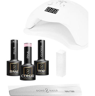 Zestaw startowy 8 Ocho Nails Hybrydowy