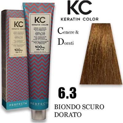 KC KERATIN Cream Color 100 ml 6,3