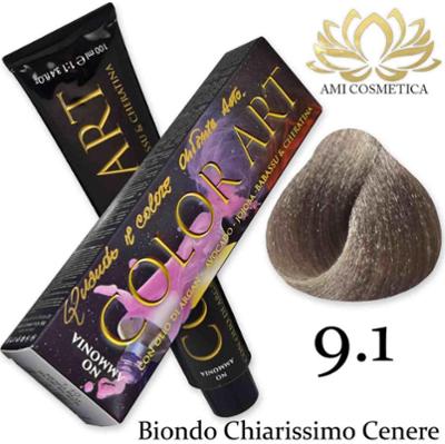 Kolor Art bez amoniaku 100 ml 9.1 Blondynka bardzo lekki popiół