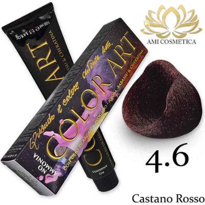 Kolor Art bez amoniaku 100 ml 4,6 Red Brown