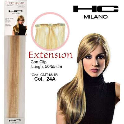 HC Milan Extension 3 klip bez largii Remy. 14-16 cm długość. 50 cm Col.24a