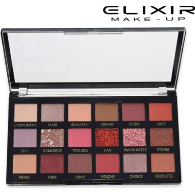 Elixir Palette Eye Shadow Pro Mod.L 18 kolorów