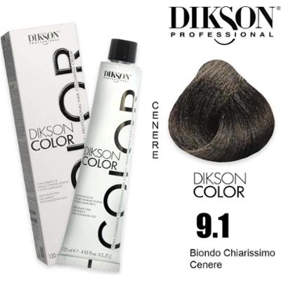 Kolor Dikson 120 ml 9,1 - 9c bardzo lekki blondyn