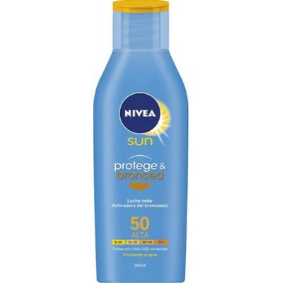Nivea Sun Protect And Bronze Balsam do opalania aktywujący opaleniznę Spf50 200ml