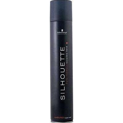 Schwarzkopf Czarna sylwetka, bardzo mocny lakier do mocowania 500 ml