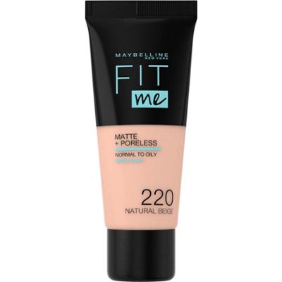 Maybelline Fit Me Foundation Matte & Poreless Natural Beige 220