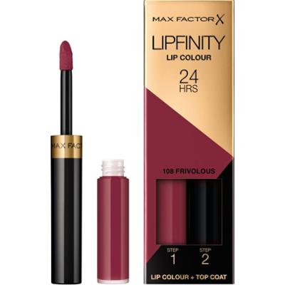 Max Factor Lipfinity Lip Colour 108 Frivolous