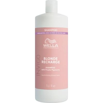 Wella Professionals Invigo Blonde Recharge Cool Blonde Shampoo (1000 ml)