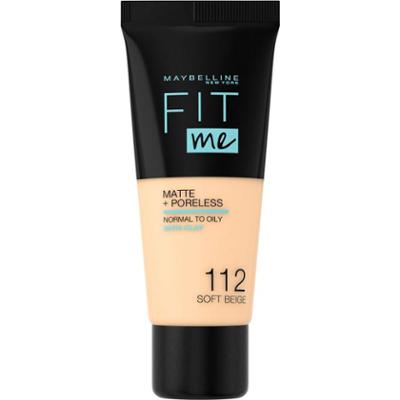Maybelline Fit Me Matte + Poreless Foundation Soft Beige 112