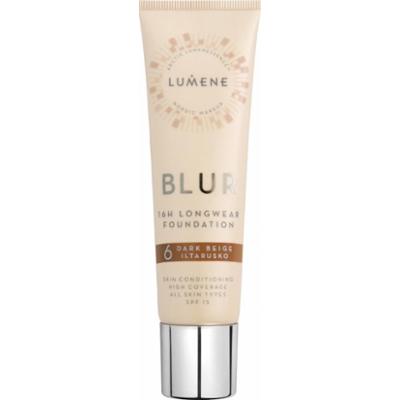 Lumene Blur 16H Longwear Foundation SPF 15 6 Dark Beige