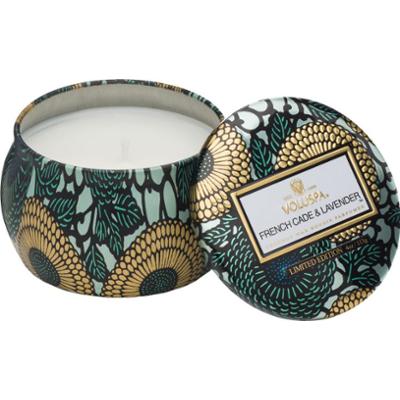 Voluspa Mini Tin Candle French Cade & Lavender 25h