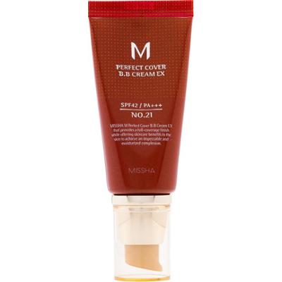 Missha M Perfect Cover BB Cream SPF42 PA+++ No.21 Light Beige