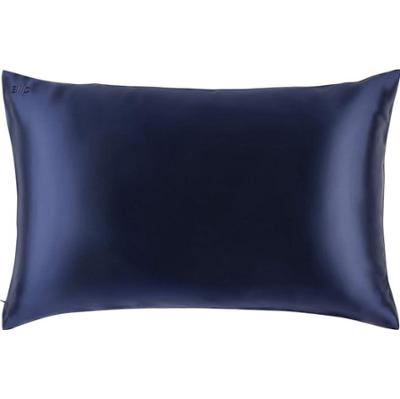 SLIP Pure Silk Queen Pillowcase Navy