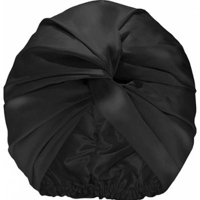 SLIP Pure Silk Turban Black
