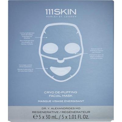 111Skin Cryo De-Puffing Facial Mask Boxed Fragrance Free (5 x 30 ml)
