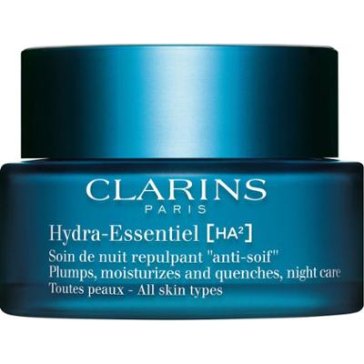 Clarins Hydra-Essentiel Plumps, Moisturizes And Quenches, night care - All skin types (50 ml)