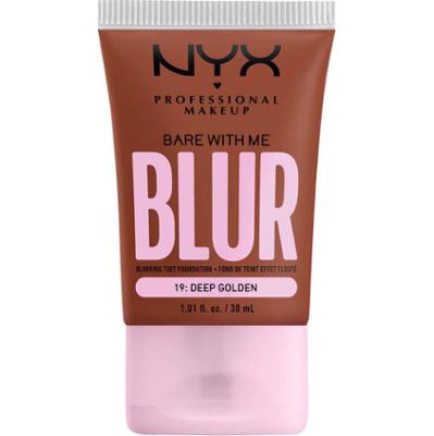 NYX Professional Makeup Bare With Me Blur Tint Foundation 19 Deep Golden (30 ml)
