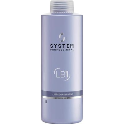 System Professional LuxeBlond Shampoo (1000 ml)