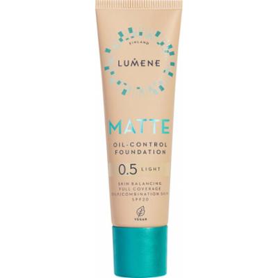 Lumene Matte Oil-Control Foundation SPF20 0.5 Light (30 ml)