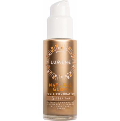 Lumene Natural Glow Fluid Foundation SPF20 5 Deep Tan (30 ml)