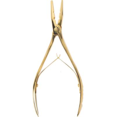 Rapunzel of Sweden Pliers Mircoring And Nail Hair Removal Gold