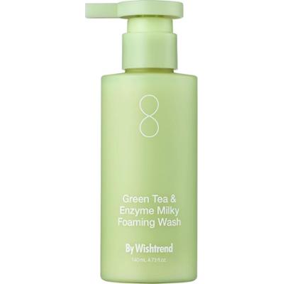 By Wishtrend Green Tea & Enzyme Milky Foaming Wash (140 ml)