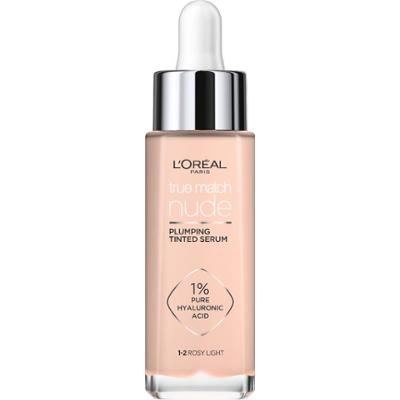 L'Oréal Paris True Match Nude Plumping Tinted Serum Rosy Light 1-2 (30 ml)