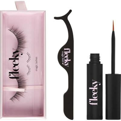 Fleeky Magic Lashes Kit - False Lashes with Glue & Applicator Bunny
