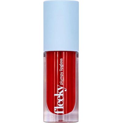 Fleeky Plumpy Lip Gloss - Hydrating with Volume Effect Cherry Red (5 ml)