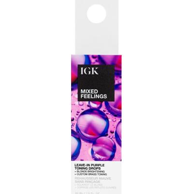 IGK Mixed Feelings Leave-In Blonde Toning Drops  (30 ml)