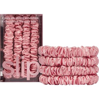 Slip Pure Silk Skinny Scrunchies Rose