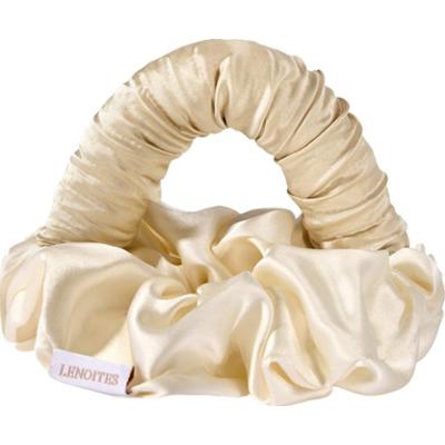 Lenoites BlowoutTie® in Mulberry Silk Mini Champagne/Golden Sand Small