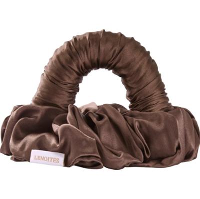 Lenoites BlowoutTie® in Mulberry Silk Original Mocha/Espresso Large