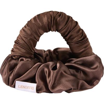 Lenoites BlowoutTie® in Mulberry Silk Mini Mocha/Espresso Small