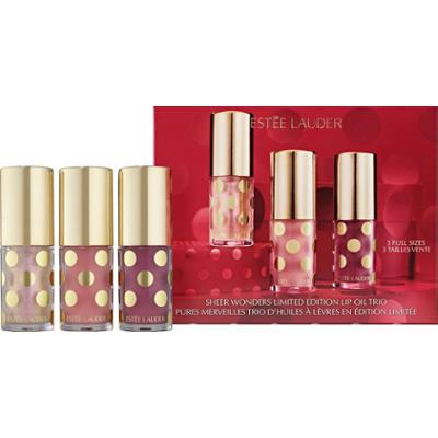 Estée Lauder Sheer Wonders Limited Edition Lip Oil Trio (3 x 4,5 ml)
