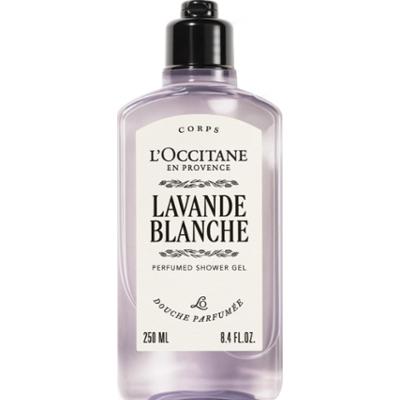 L’Occitane en Provence Lavande Blanche White Lavender Shower Gel (250 ml)