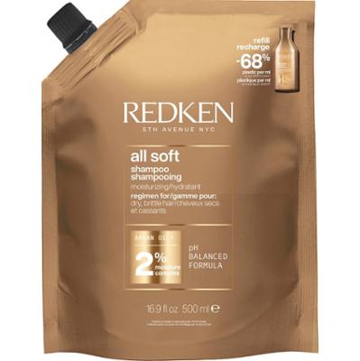 Redken All Soft Shampoo Refill (500 ml)
