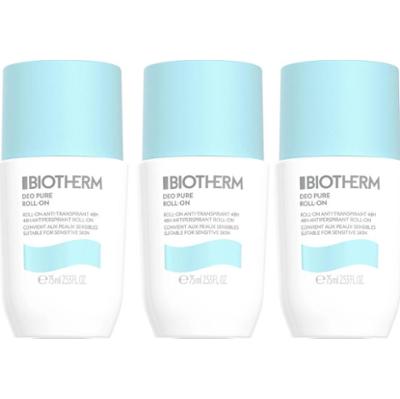 Biotherm Deo Pure Roll-On Trio (3 x 75 ml)