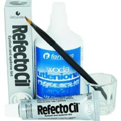 Zestaw do brwi i rzęs henna żelowa grafit RefectoCil