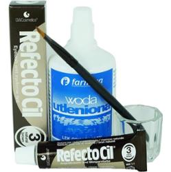 Zestaw do brwi i rzęs henna żelowa brąz RefectoCil