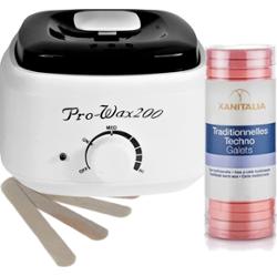 Zestaw podgrzewacz + wosk titanium + szpatuły